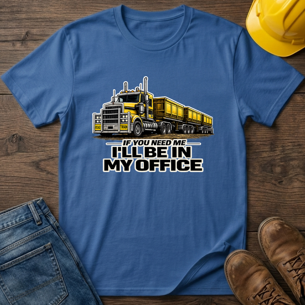 In My Office - Road Train T-Shirt