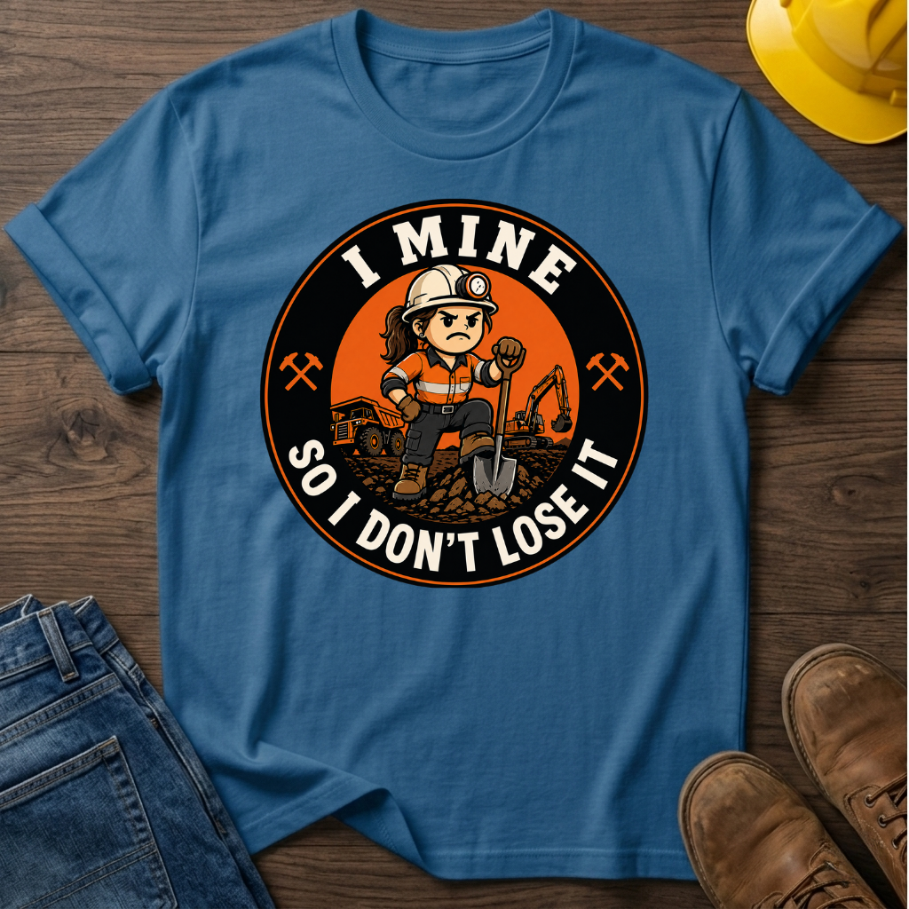 I Mine So I Don't Lose It Female T-Shirt
