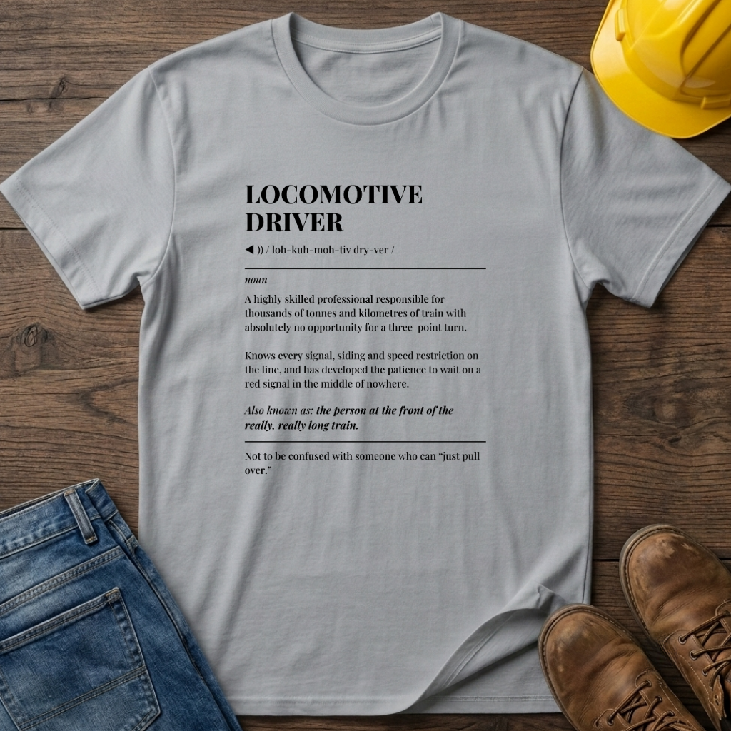 Loco Driver Definition T-Shirt