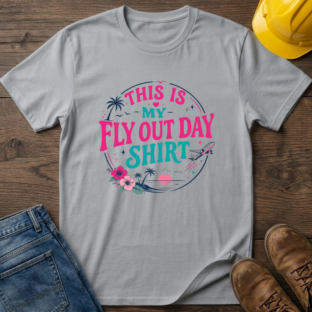 Fly Out Day Shirt Pink T-Shirt