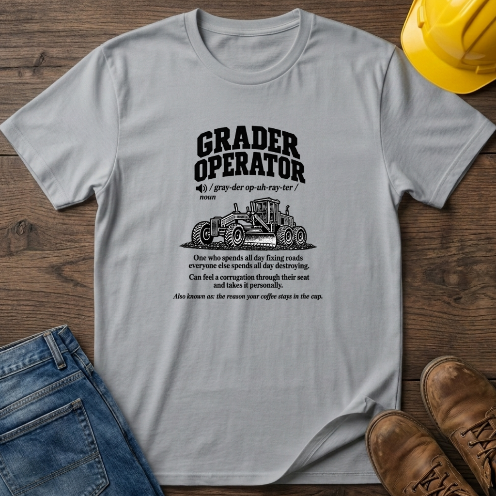 Grader Operator Definition #2 T-Shirt