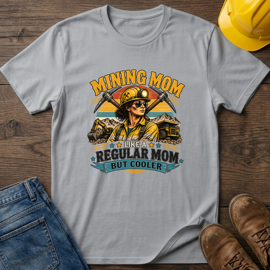 Mining Mom - USA T-Shirt