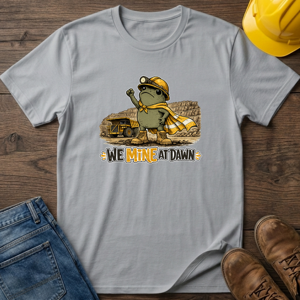 We Mine At Dawn T-Shirt