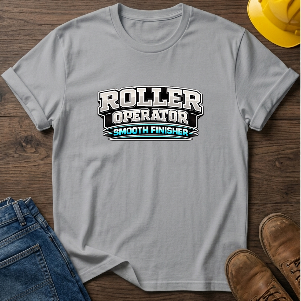 Roller Operator Smooth Finisher T-Shirt