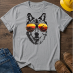 Wolf With Sunglasses T-Shirt
