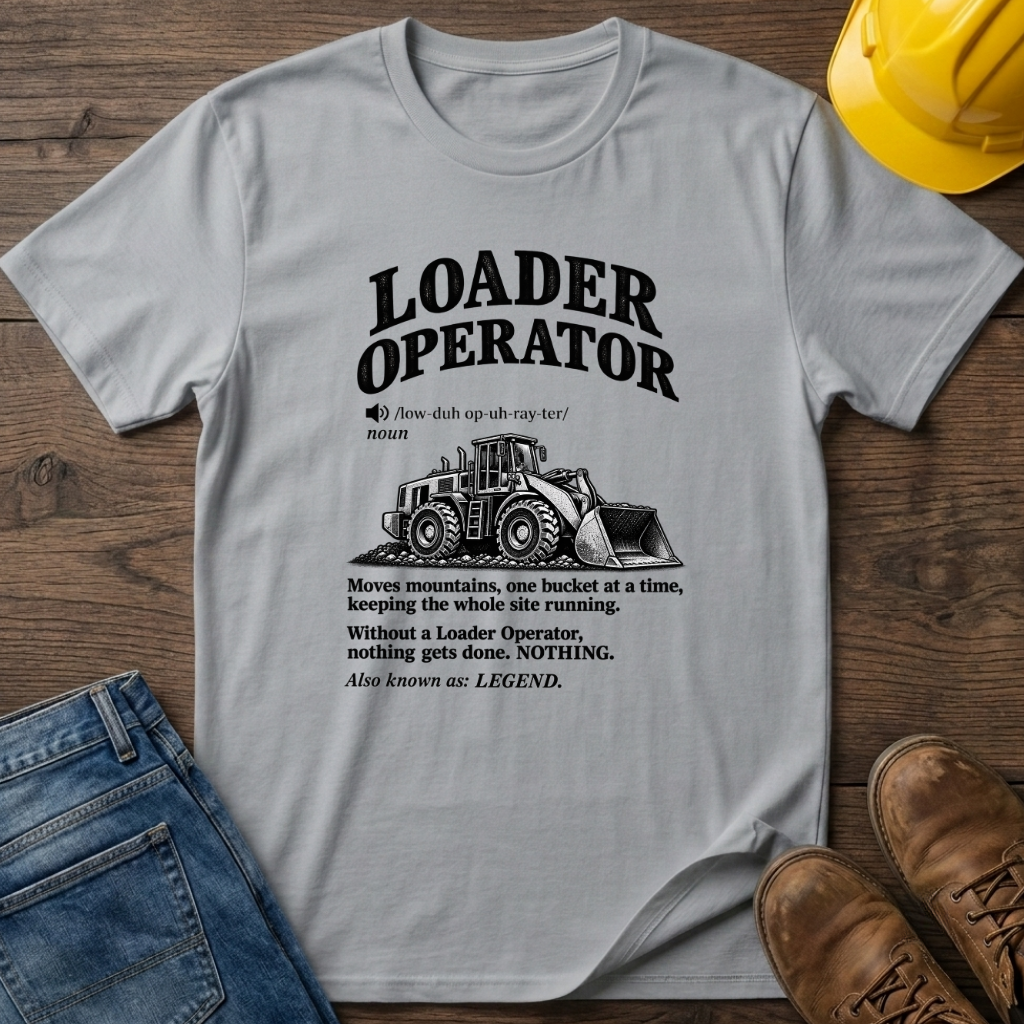 Loader Operator Definition #2 T-Shirt