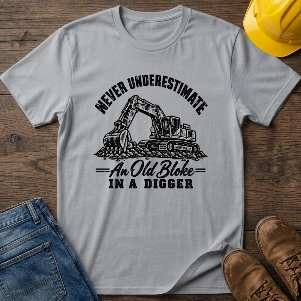 Old Bloke Digger T-Shirt