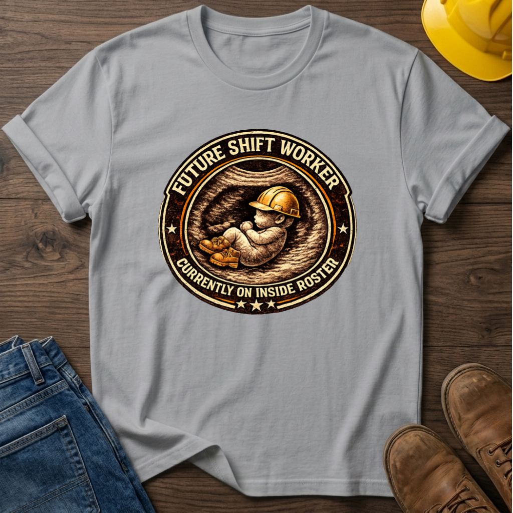 Future Shift Worker Inside T-Shirt