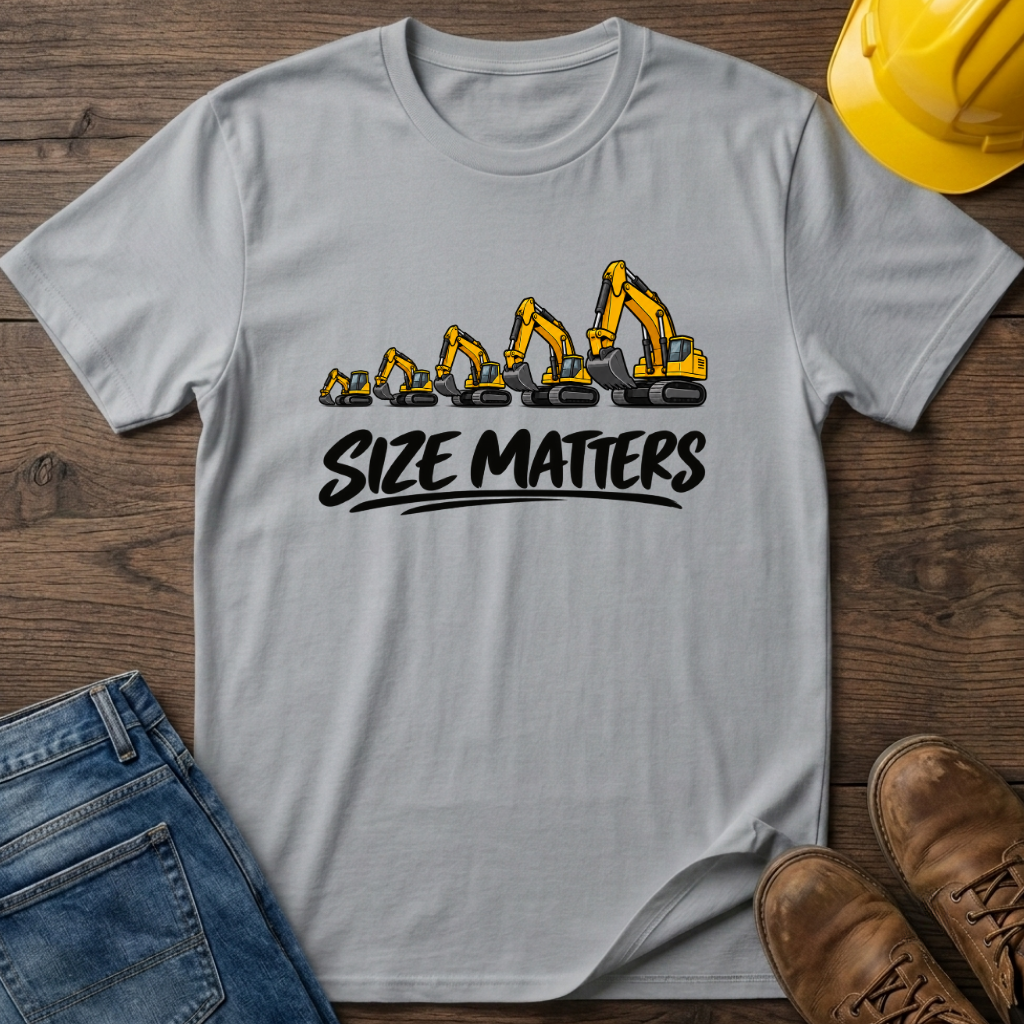 Size Matters Digger T-Shirt