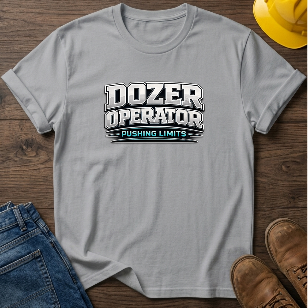 Dozer Operator Pushing Limits T-Shirt