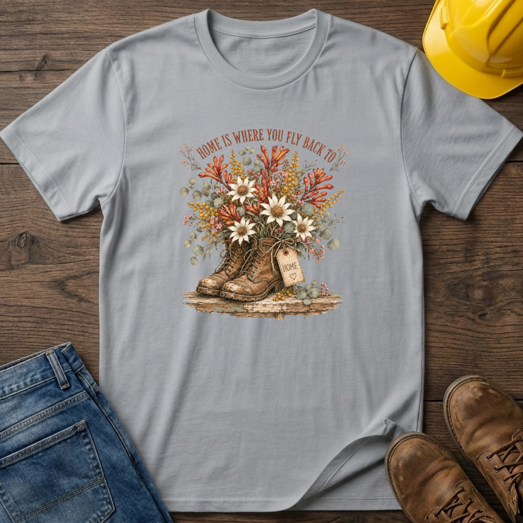 Home Is Where You Fly Back To T-Shirt