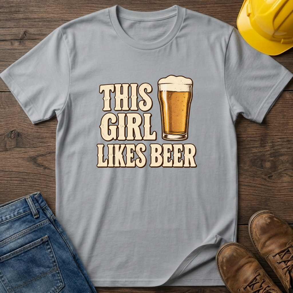 This Girl Likes Beer T-Shirt