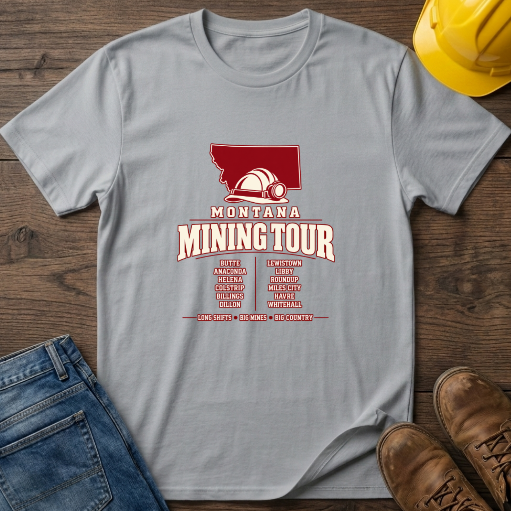 Montana Mining Tour T-Shirt