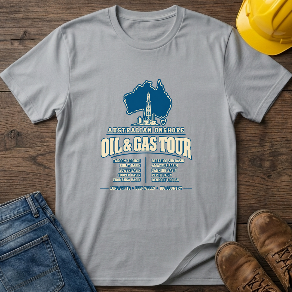 AUS Onshore Oil & Gas Tour T-Shirt