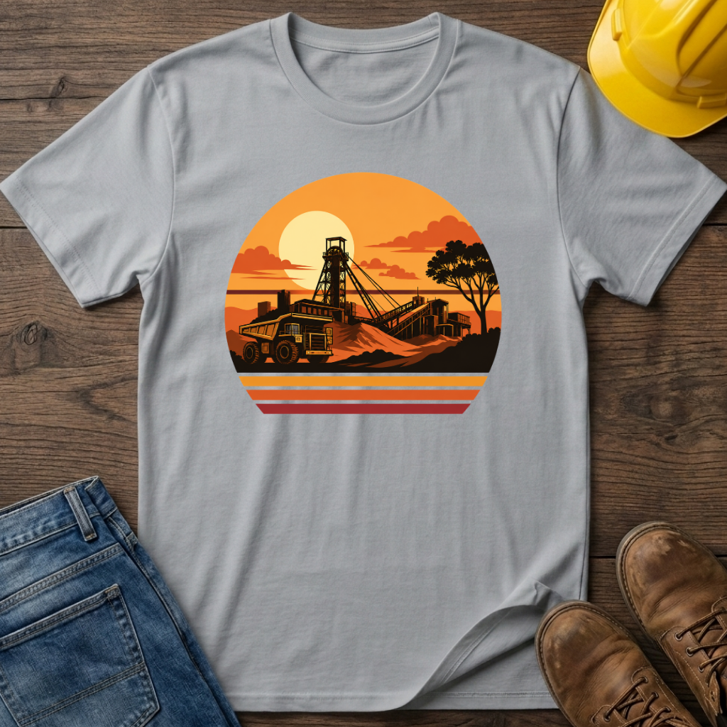 Minesite At Sunset T-Shirt