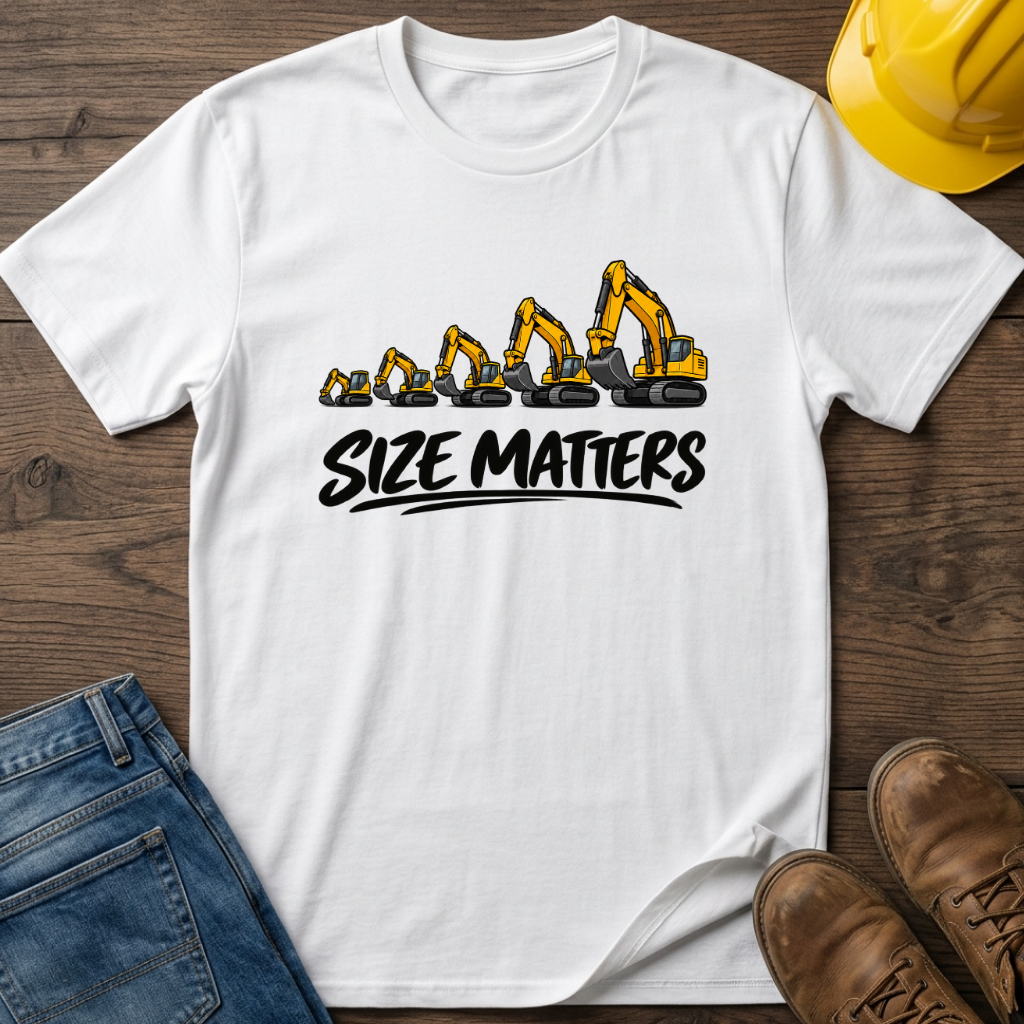 Size Matters Digger T-Shirt