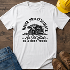 Old Bloke Dump Truck T-Shirt