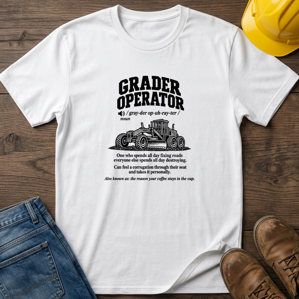Grader Operator Definition #2 T-Shirt