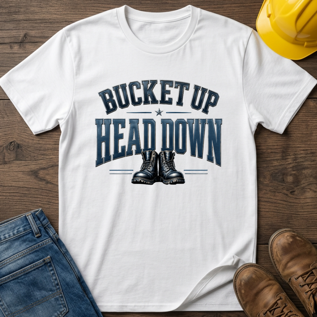 Bucket Up Head Down T-Shirt