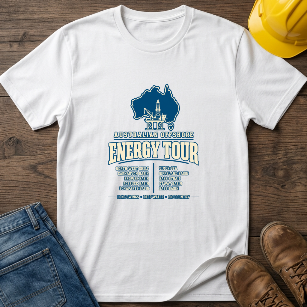 AUS Offshore Energy Tour T-Shirt
