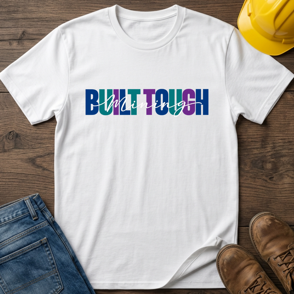 Built Tough Blue T-Shirt