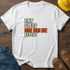 Eat Sleep Mine Iron Ore Repeat T-Shirt