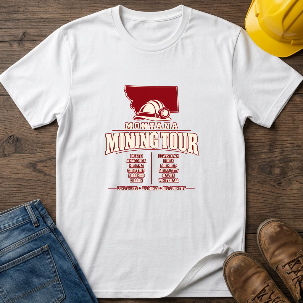 Montana Mining Tour T-Shirt
