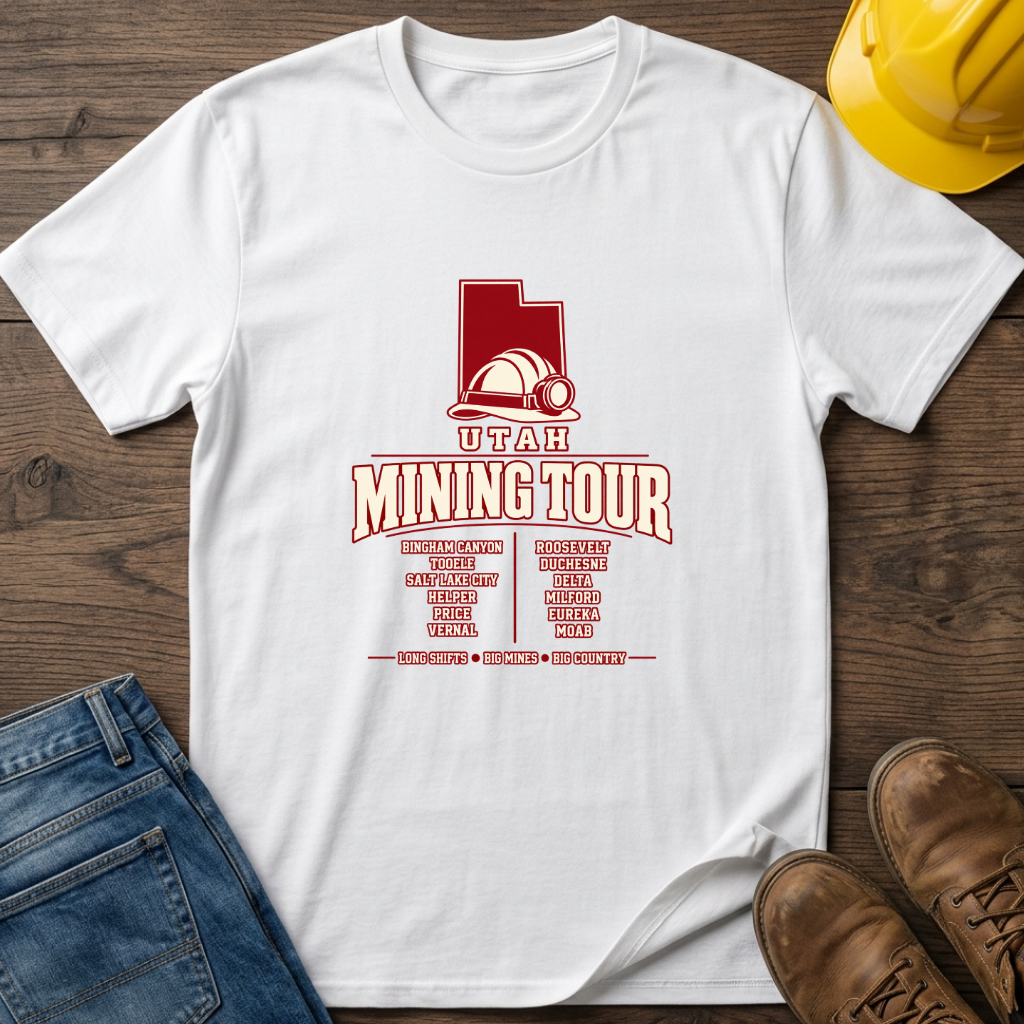 Utah Mining Tour T-Shirt