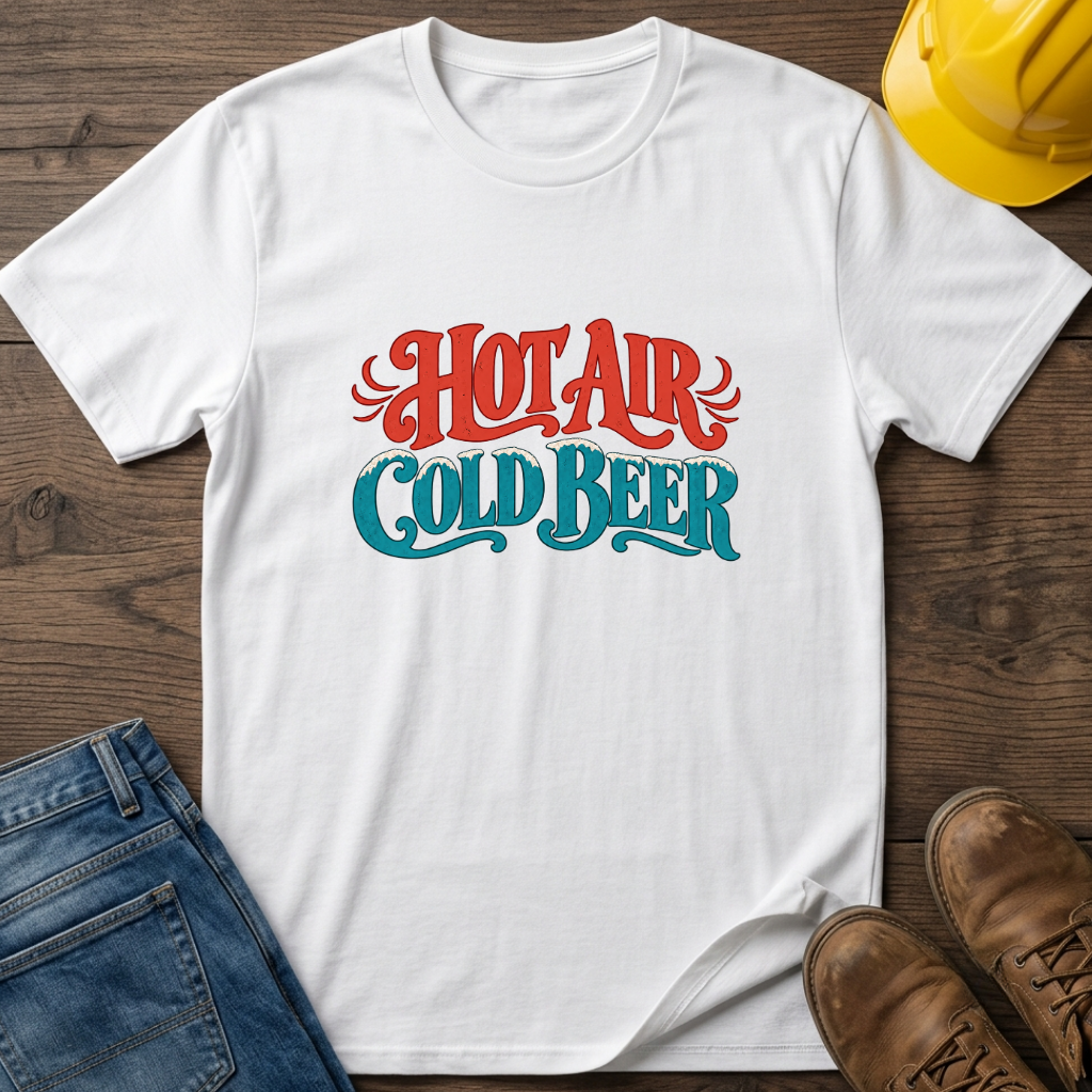 Hot Air Cold Beer T-Shirt