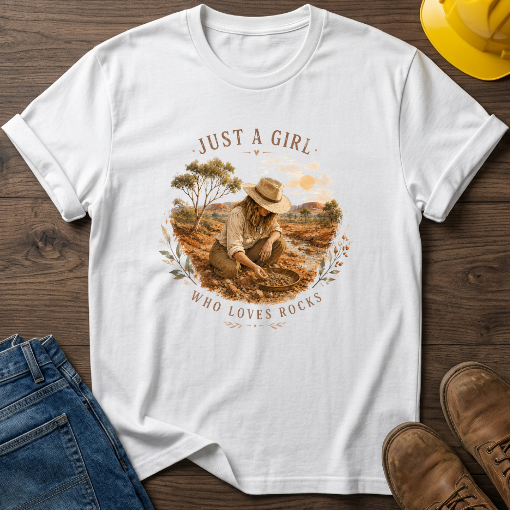 Just A Girl Who Loves Rocks T-Shirt