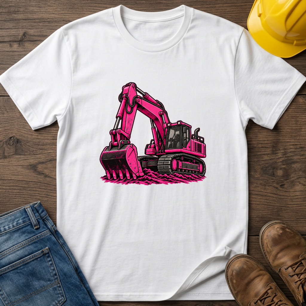 Pink Digger T-Shirt