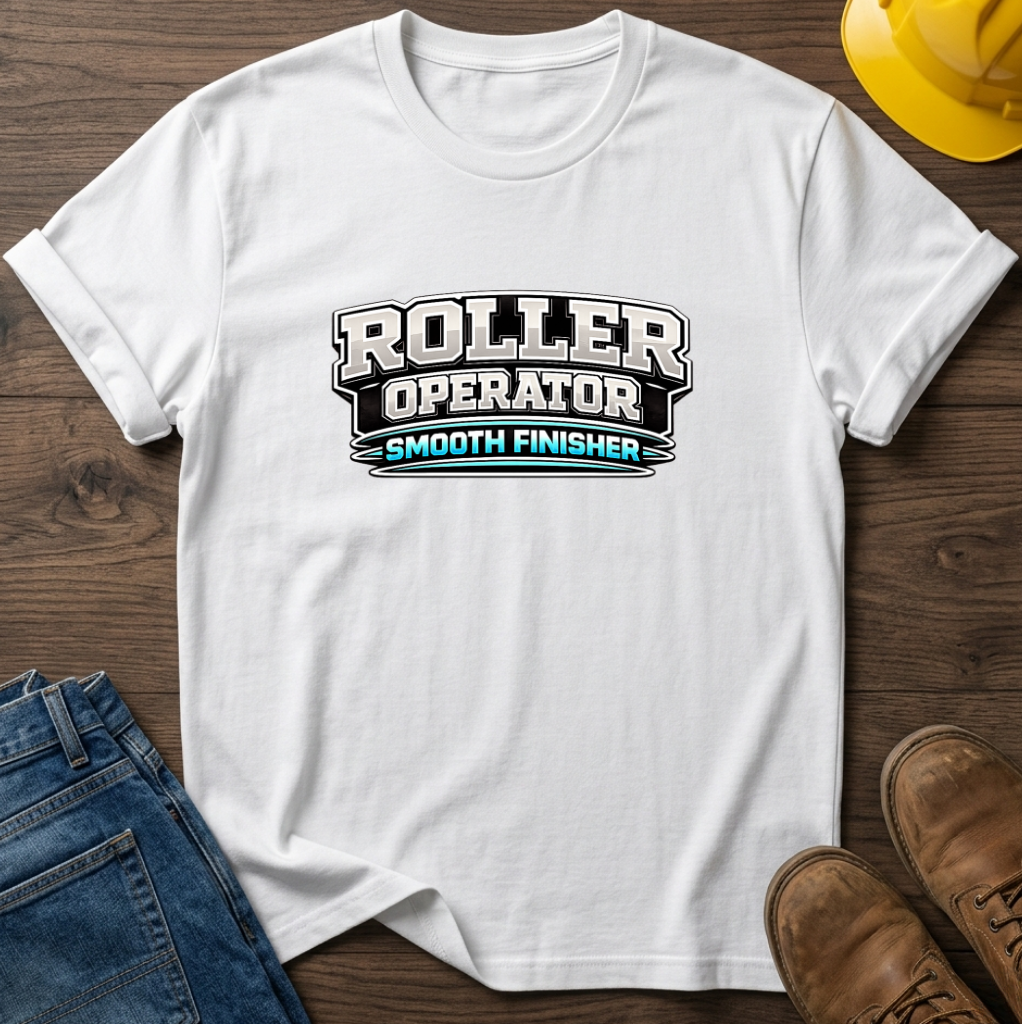Roller Operator Smooth Finisher T-Shirt