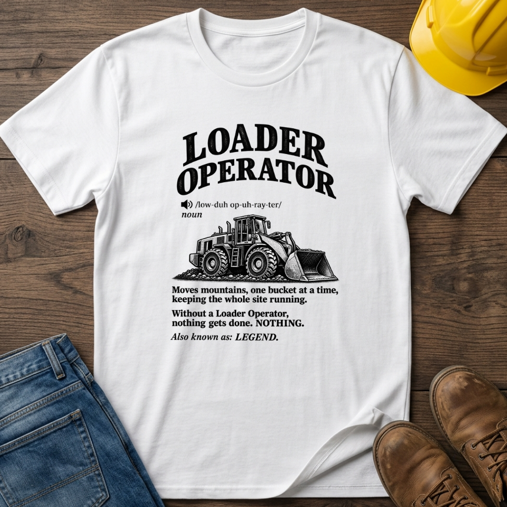 Loader Operator Definition #2 T-Shirt