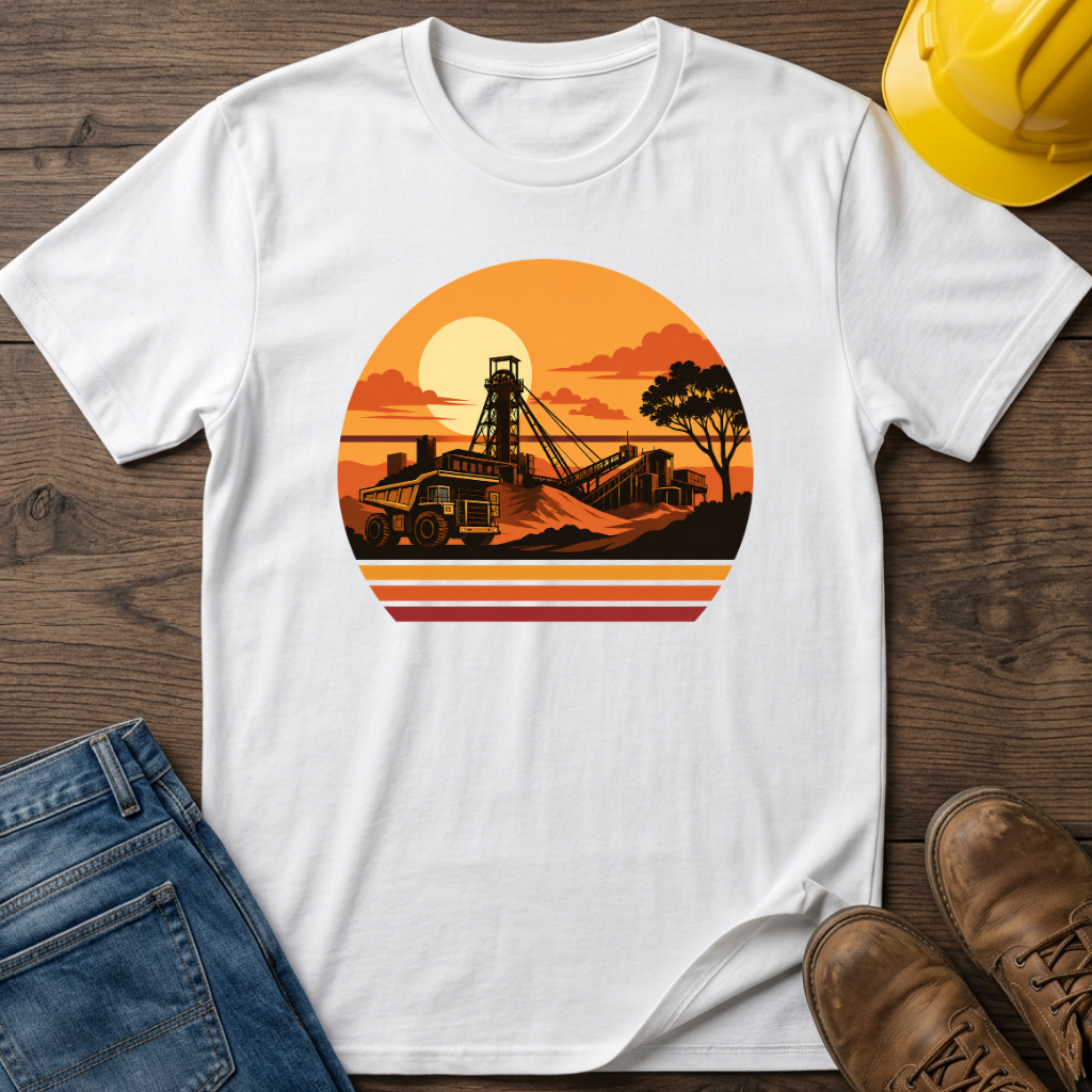 Minesite At Sunset T-Shirt