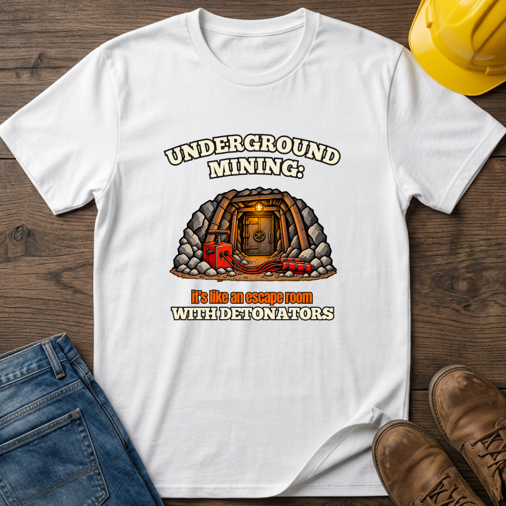 Underground Mining Escape T-Shirt