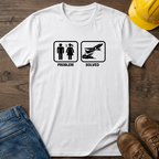 Problem Solved Fly Out Day T-Shirt