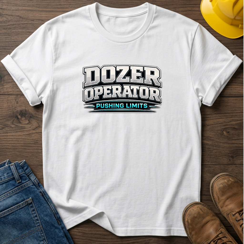Dozer Operator Pushing Limits T-Shirt