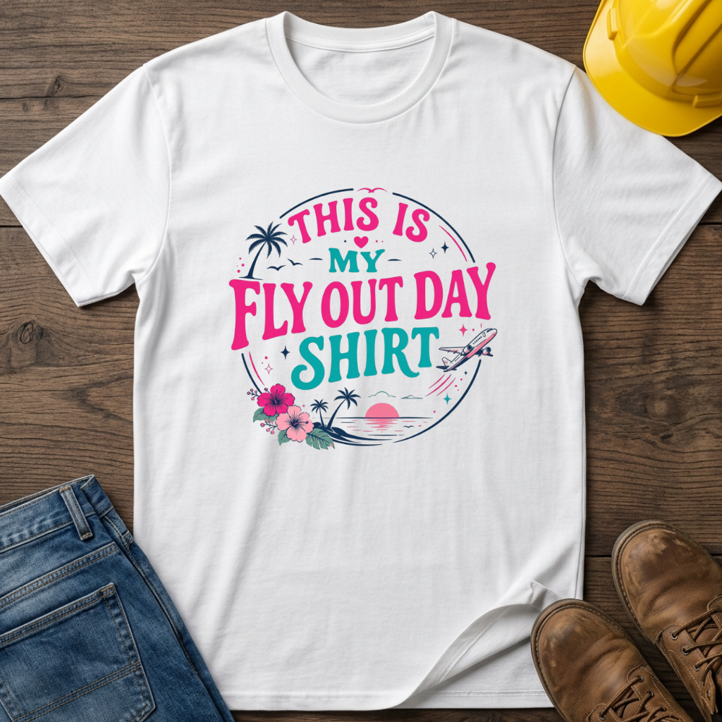 Fly Out Day Shirt Pink T-Shirt