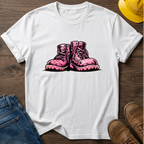 Pink Work Boots T-Shirt