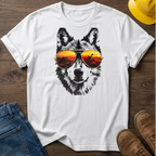 Wolf With Sunglasses T-Shirt