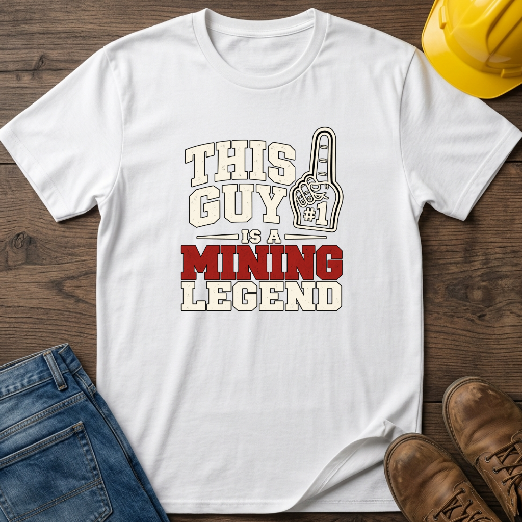 Mining Legend Guy T-Shirt