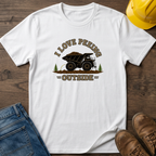 I Love Peeing Outside - Dump Truck T-Shirt