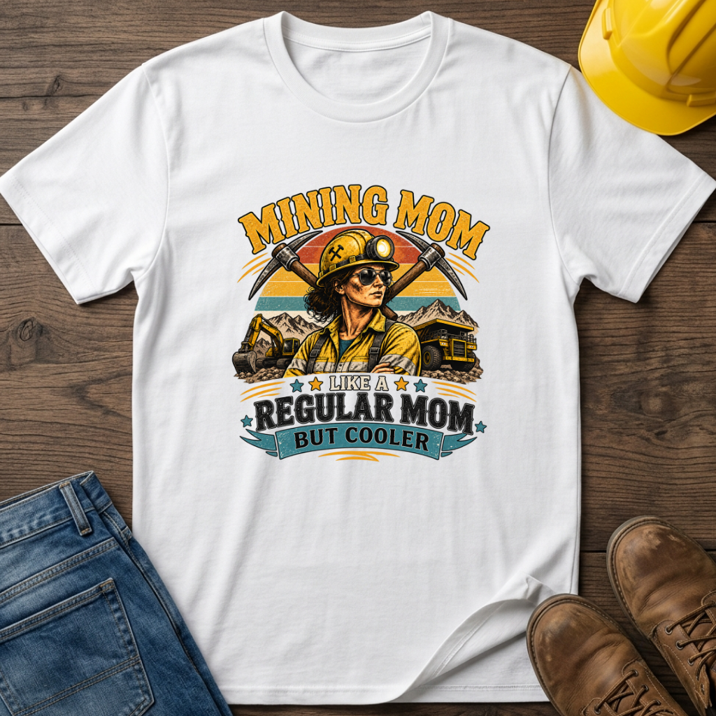 Mining Mom - USA T-Shirt
