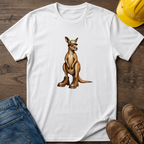 Kangaroo In Hard Hat and Boots T-Shirt